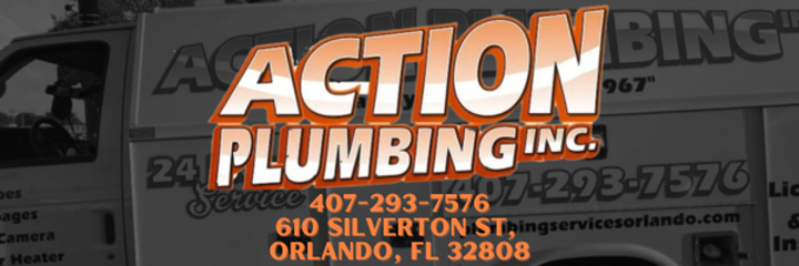 Action Plumbing Inc. branded logo